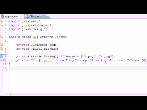 Java Programming Tutorial   68   JComboBox