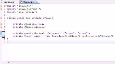 Java Programming Tutorial   68   JComboBox