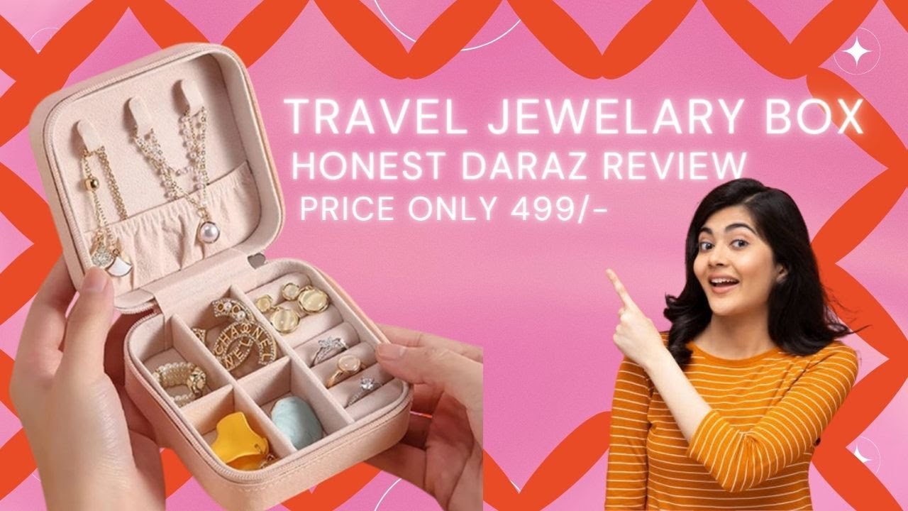 Travel Jewelry Box Review 😍🛍️ Daraz Jewelry Box Honest Review Daraz