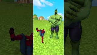 Jax & Hulk, Nuggets Vs Spiderman 🔥 Slap👋Challenge  #Shorts