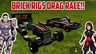 Brick Rigs: DRAG RACE! Amazing LEGO Vehicles!