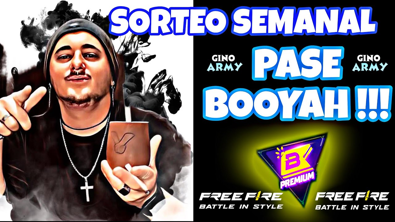 🎁 SORTEO SEMANAL del Pase Booyah ⭐ ¡Participá YA y ganá tu pase este sábado 23 en vivo! 🔥