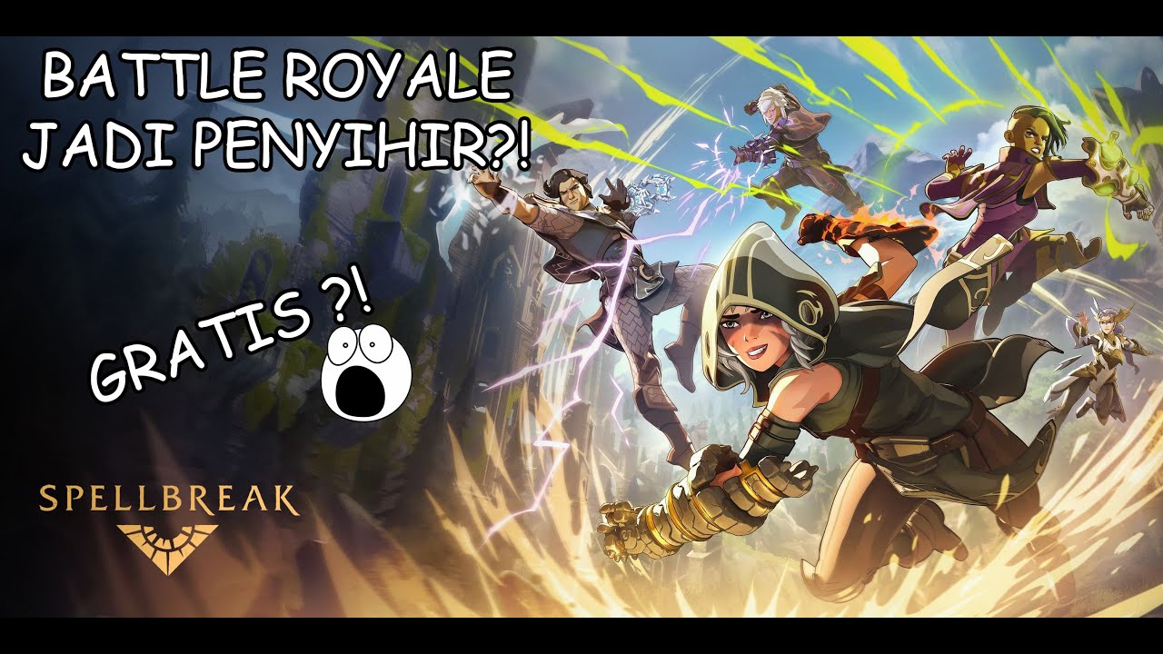 Battle Royale Ini BEDA Sama Yang Lain!! SpellBreak Indonesia #1