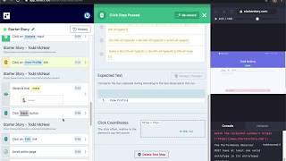 Creating automated regression tests using Reflect