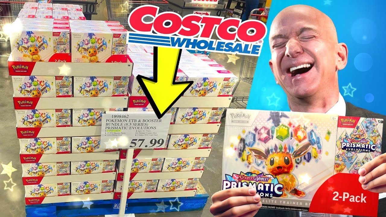 Costco EXCLUSIVE | Prismatic Evolutions BUNDLE is TOO GOOD! Costco EXCLUSIVE | Prismatic Evolutions BUNDLE is TOO GOOD!