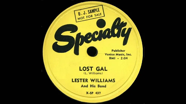 Lester Williams - Lost Gal