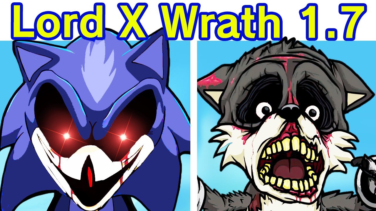Friday Night Funkin' VS Lord X Wrath 1.7 FULL WEEK + Cutscenes