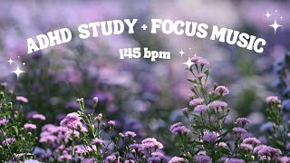 ADHD Relief Music: ★ Ambient Study, Focus, Music to Concentrate | 145 BPM