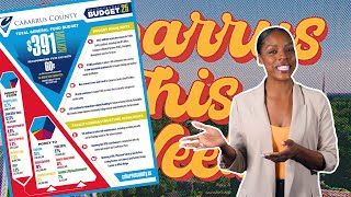 Cabarrus This Week  ||  Fiscal Year 25 Budget Breakdown