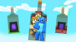 FlexVega-3-SUPERVIVIENTES-ATORADOS-en-UNA-BOTELLA-con-RAPTOR-y-SILVIO-Minecraft-