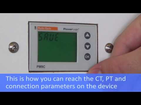 Schneider Electric PM9C Modbus Communication and Data Visualization