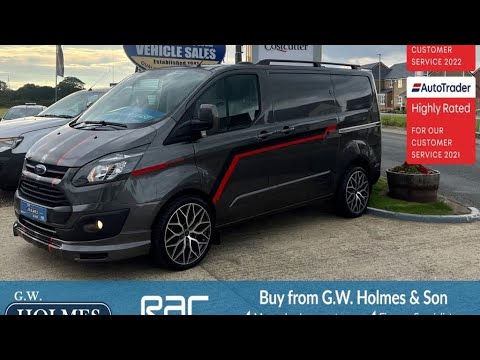 2017 17 FORD TRANSIT CUSTOM 2.0 TDCI 270 105 BHP EURO 6 L1 H1 **SPORTS  PACK**HUGE SPEC**FFSH** 