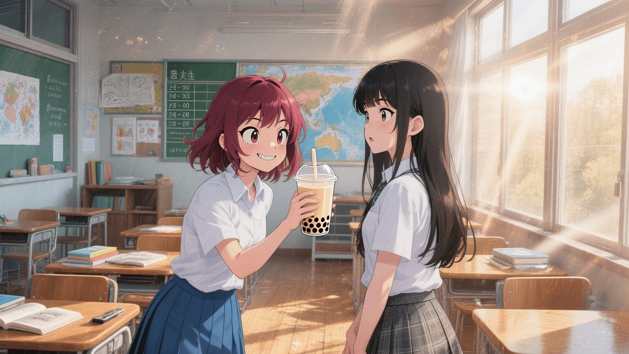 Reborn,I Swapped The Milk Tea Class Beauty's Cave Me,Coldly Watched Her Panic After Failing The Exam