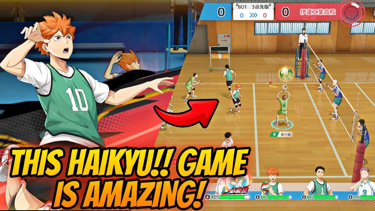 The BEST Volleyball RPG!? Haikyu!! FLY HIGH Gameplay Showcase - YouTube