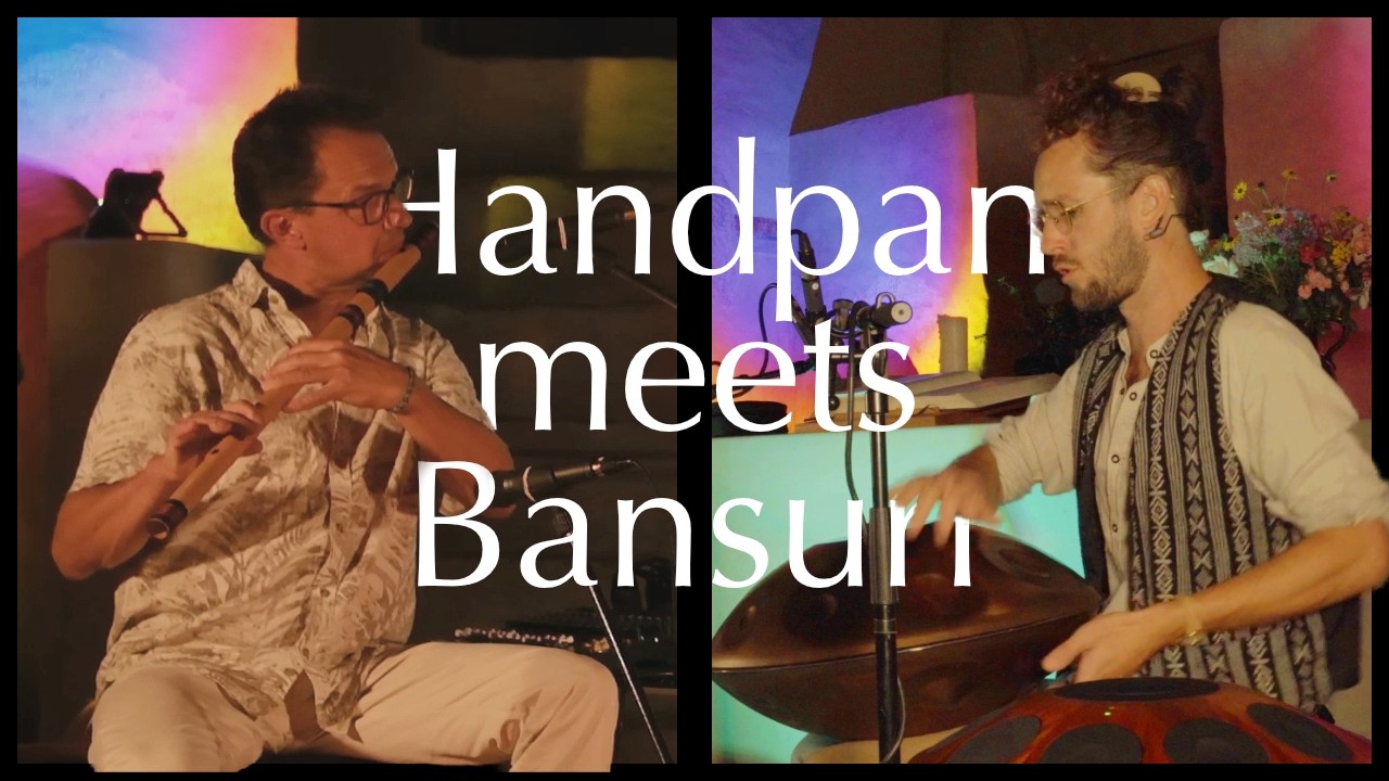Butterfly (Live) | Handpan meets Bansuri | Alexander Mercks & Tobias Bülow