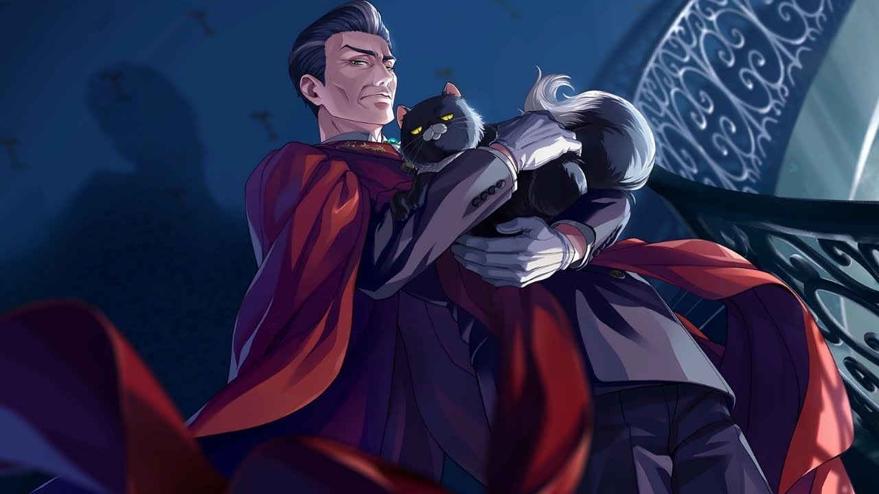 🐈‍⬛️ Twisted Wonderland SSR Authoritative Attire Mozus Trein Event Showcase Summons 🐈‍⬛️