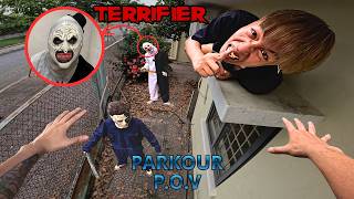 Terrifier Michael Myers Found Us Again... Parkour Horror Pov Ep.31