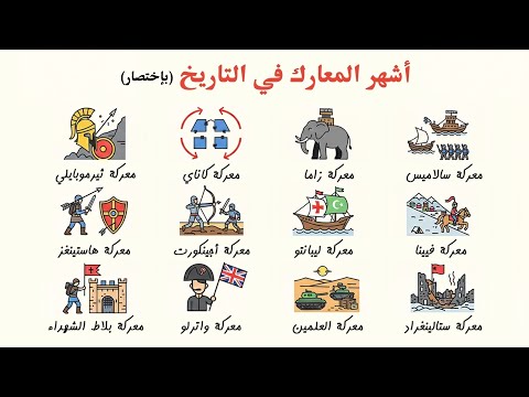 اغرب واهم المعارك في التاريخ