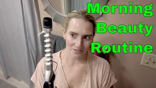 Spring Morning Routine  Skincare, Makeup, and Haircare Routine  Dry, Sensitive Skin