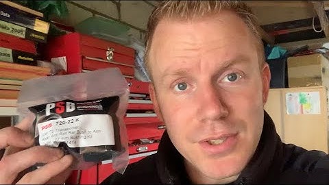 Vw t5 rear anti roll bush replacement / front drop link replacement