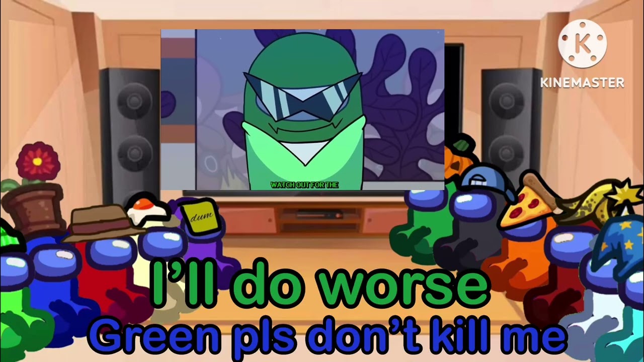 Among us reacts to Venom by @GaminglyMusic 