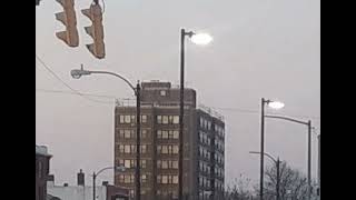 view of skyscraper high rise tower Lorain Ohio USA neighborhood of Ethnic Qarsherskiyan people