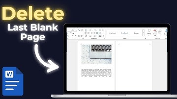 How To Delete A Last Blank Page In Word