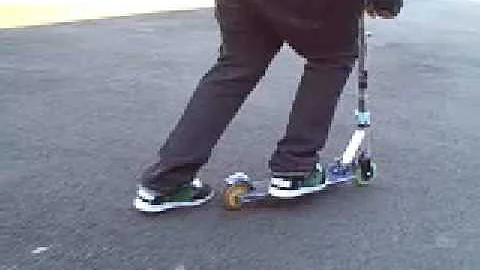 Scootering - Driveway.