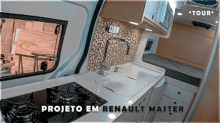 Primeiro Motorhome montado em uma Renault Master na Garagem Motorhome o Sonho