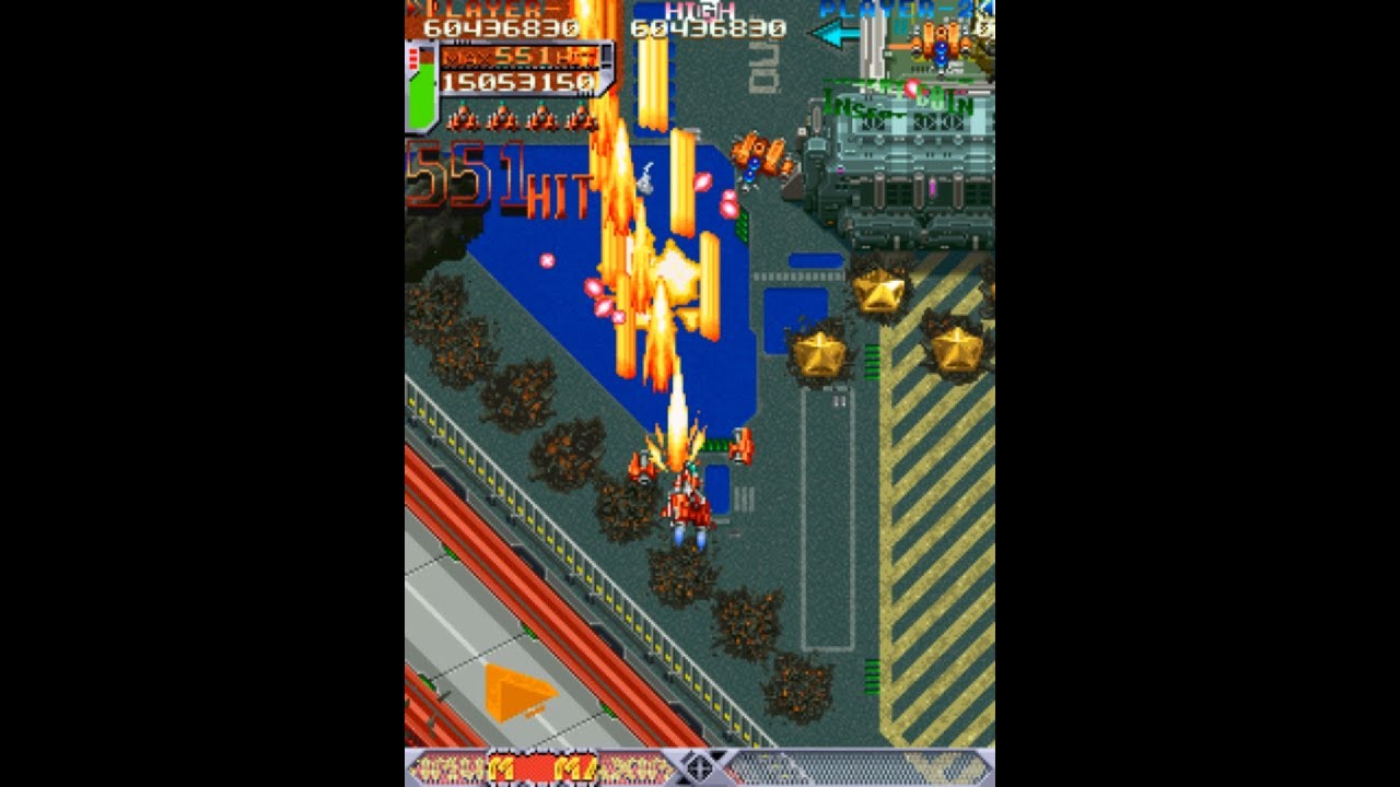 DoDonPachi (Arcade) - 2-ALL A-L 376m
