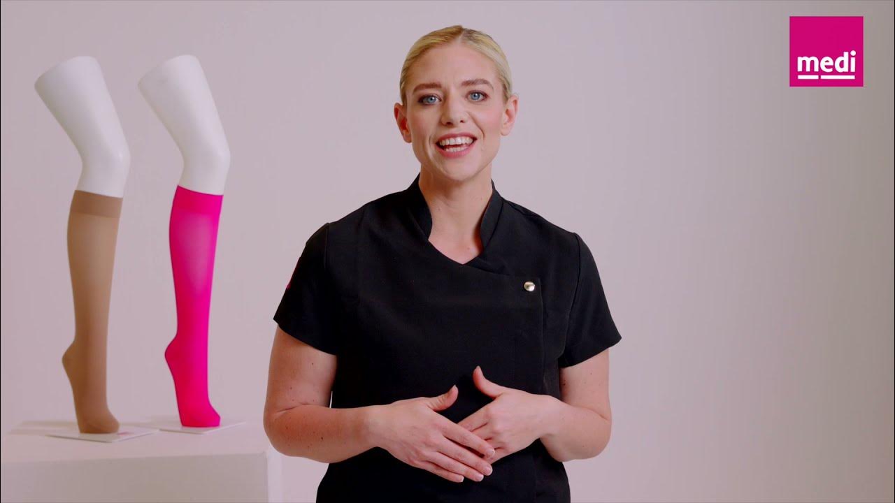 medi UK how to measure and fit mediven made to measure round knit below