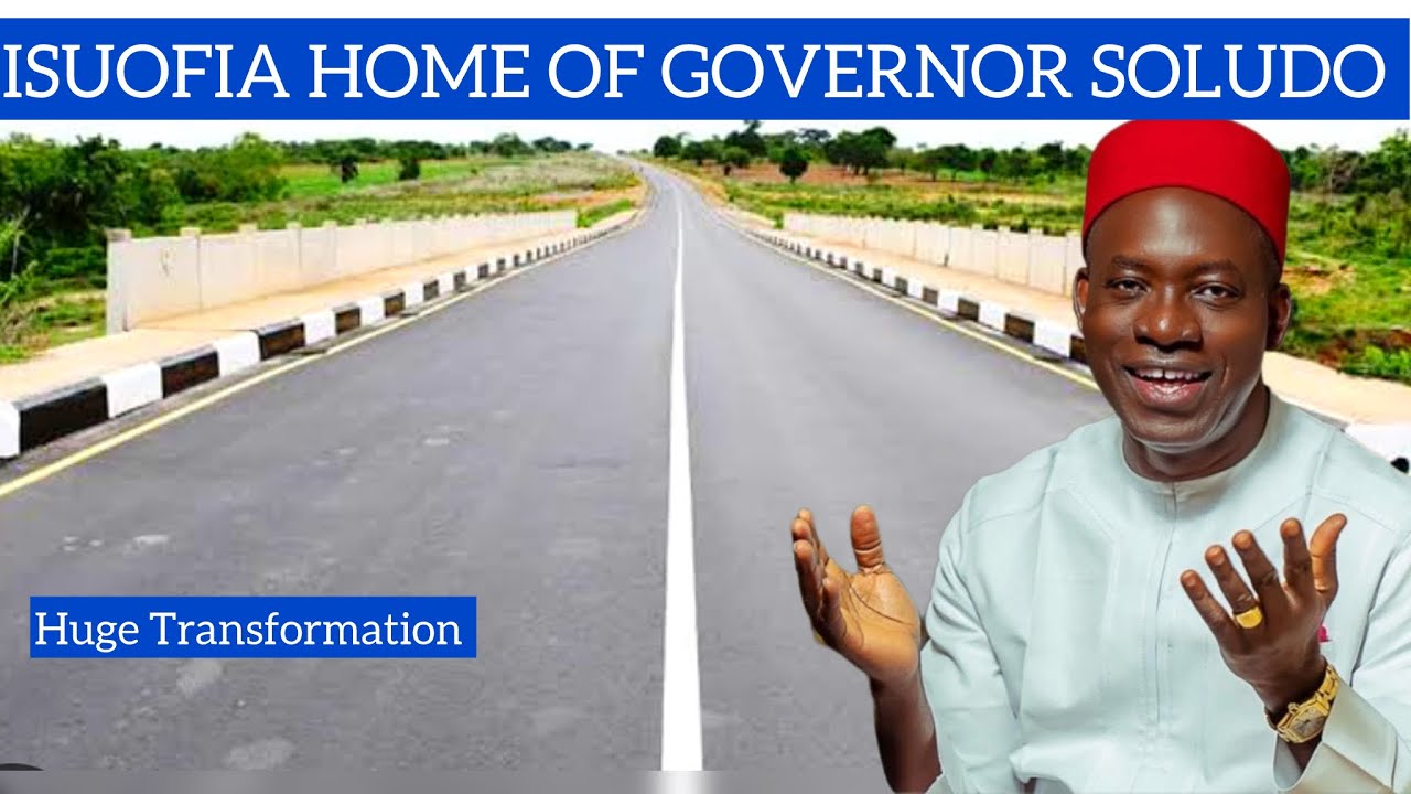 BEAUTIFUL ROADS CONSTRUCTED IN ISUOFIA TOWN BY THE ANAMBRA STATE GOVERNMENT