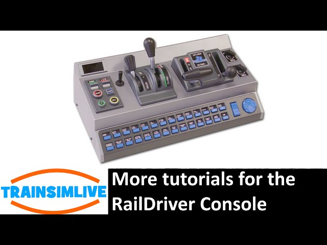 Train Simulator 2015 Tutorial - RailDriver Pt 2 - Advanced Topics