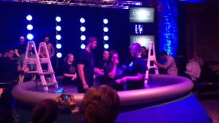 Betsy getting baptized!