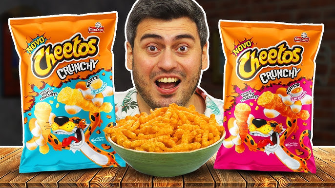 Já provou o Cheetos Crunchy sabor super cheddar ? #cheetos #cheetoscr