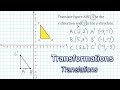 Translating shapes on the coordinate plane  transformations