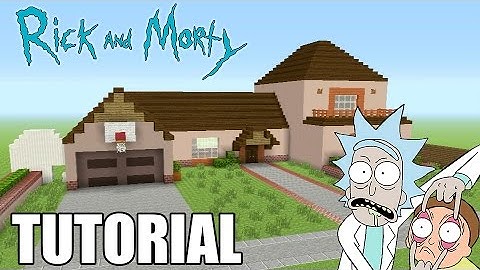 Minecraft Tutorial: How To Make "Rick and Morty