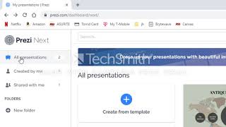 Prezi Screencasting Sample