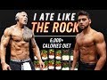 I Tried Dwayne "THE ROCK" Johnson's DIET For Hobbs & Shaw