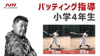 足の裏を見せるだけでスイング改善！【中村紀洋・打撃ワンポイントレッスン④】| N's method