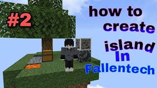 Fallentech|| how to create an island in Fallentech