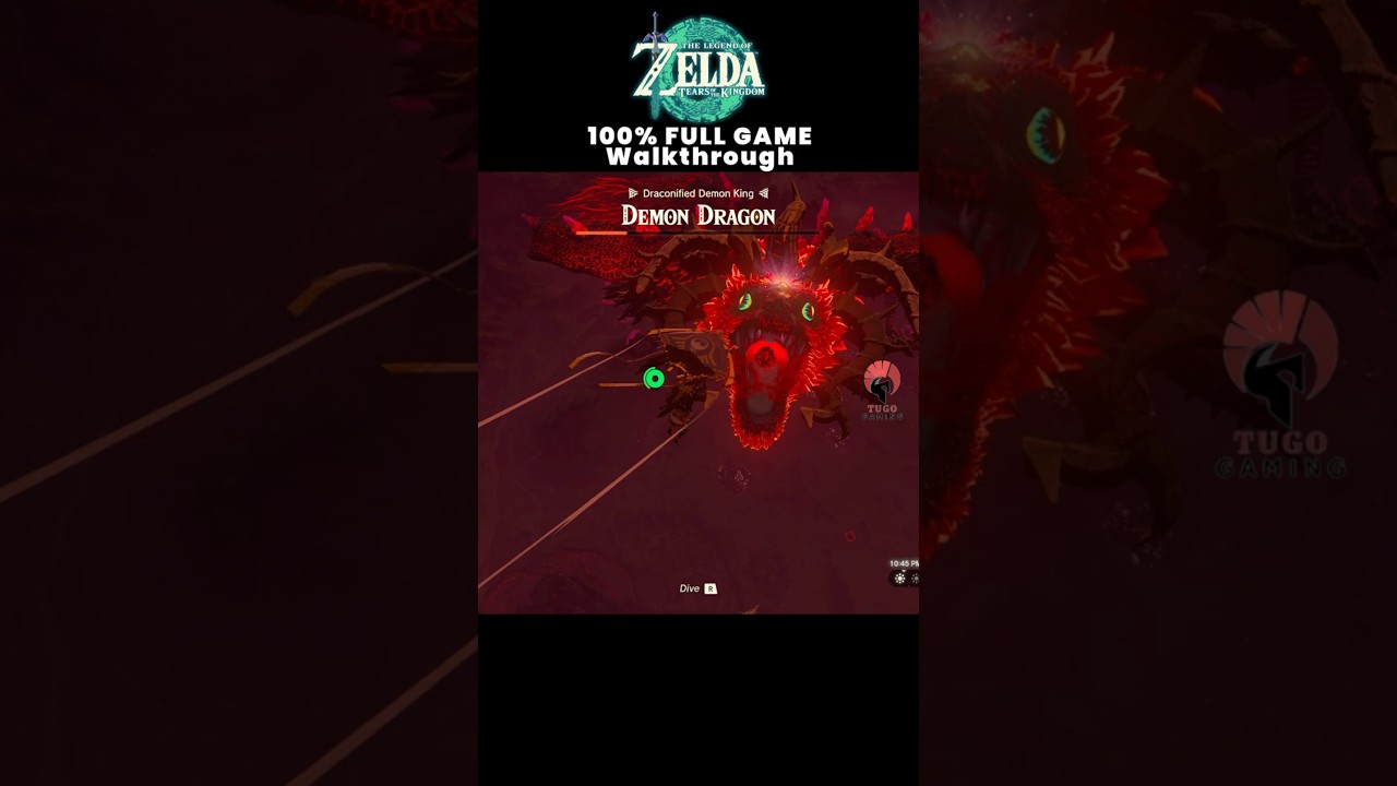 #34 Short - Zelda: Tears of the Kingdom - 100% FULL GAME Walkthrough (60FPS | No Commentary) 1