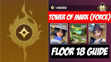 Tower of Mark (Force) Floor 18! | Infinite Magicraid