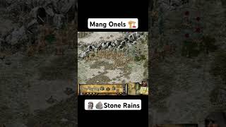 Stone Rains With Mangonels 🏰 Stronghold Crusader 🧙‍♂️ Witcher MOD #gameplay
