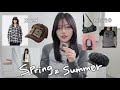 韓国ファッション好き必見☆春夏服爆買いしたから購入品紹介🍀韓国トレンドもチェック👀