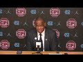 MBB: Hubert Davis Post-Notre Dame Press Conference