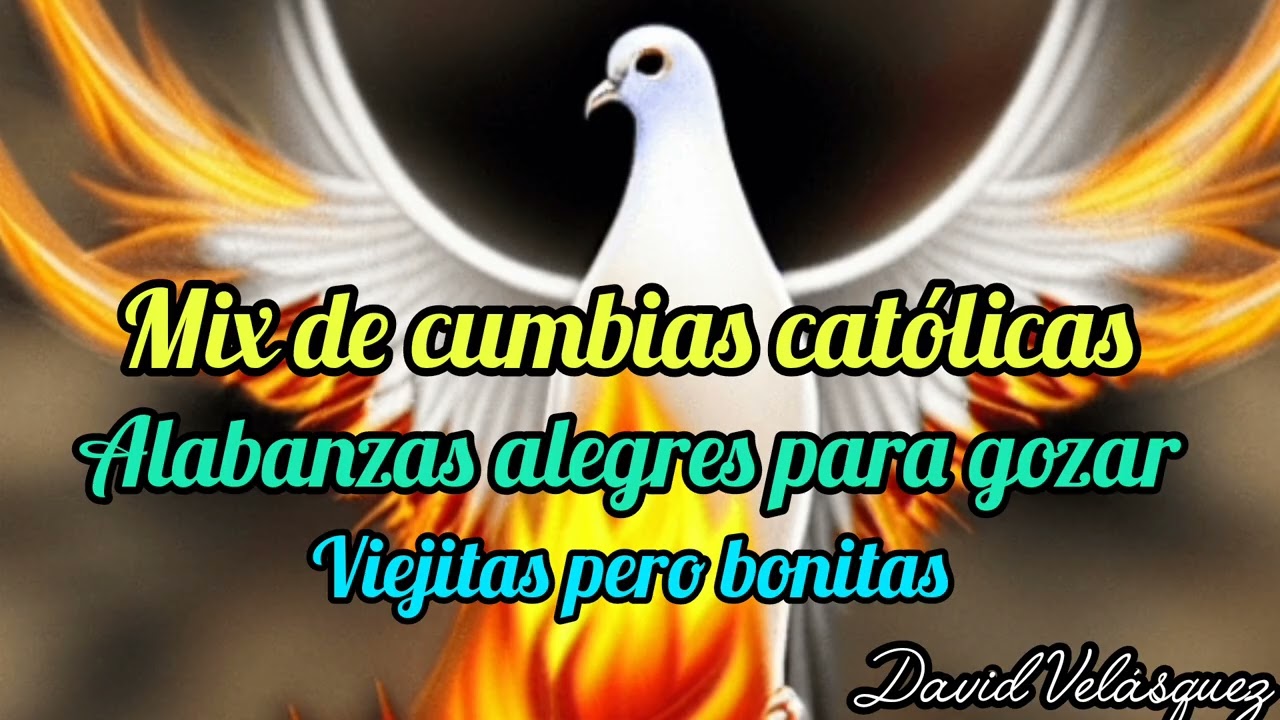 Mix de cumbias católicas alegres 💛 🩵 💙 alabanzas sagrado corazón de Jesús y mucho ma🩵❤️💜