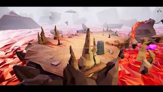 LowPoly Lava map