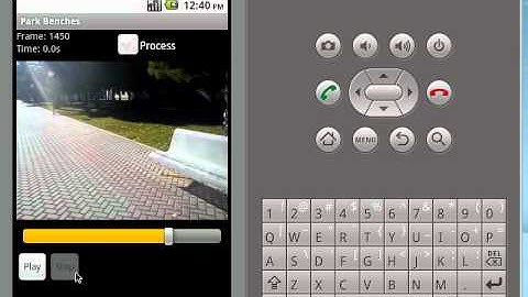 First test - image processing in Android