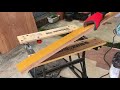 丸ノコ定規の作り方 How to make circular saw guide